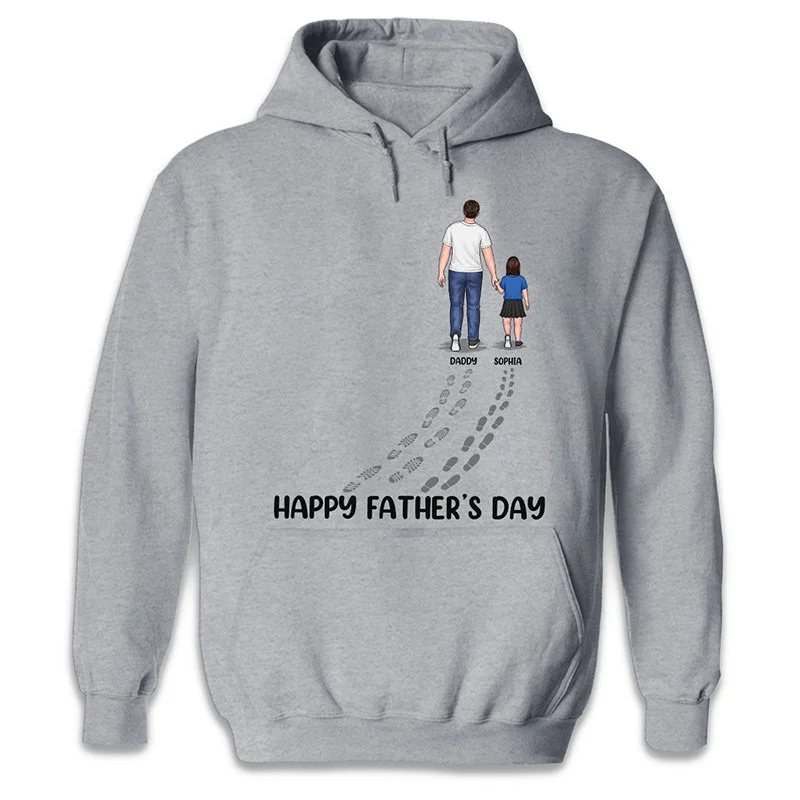 Happy Father's Day Best Dad Ever - Family Personalized Custom Unisex T-shirt, Hoodie, Sweatshirt - Father's Day, Birthday Gift For Dad