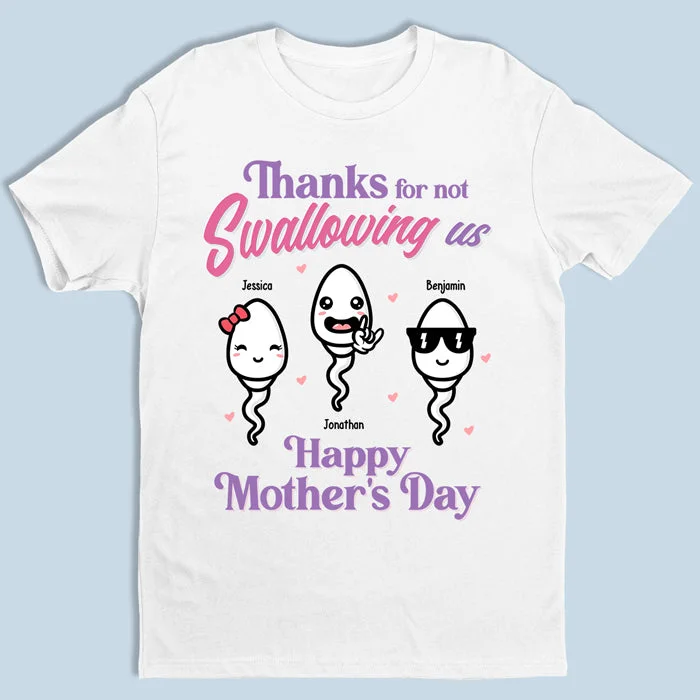 Happy Mother's Day - Family Personalized Custom Unisex T-shirt, Hoodie, Sweatshirt - Mother's Day, Birthday Gift For Mom