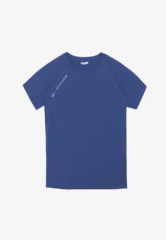 Raven Short Sleeve Sports Tee - Blue