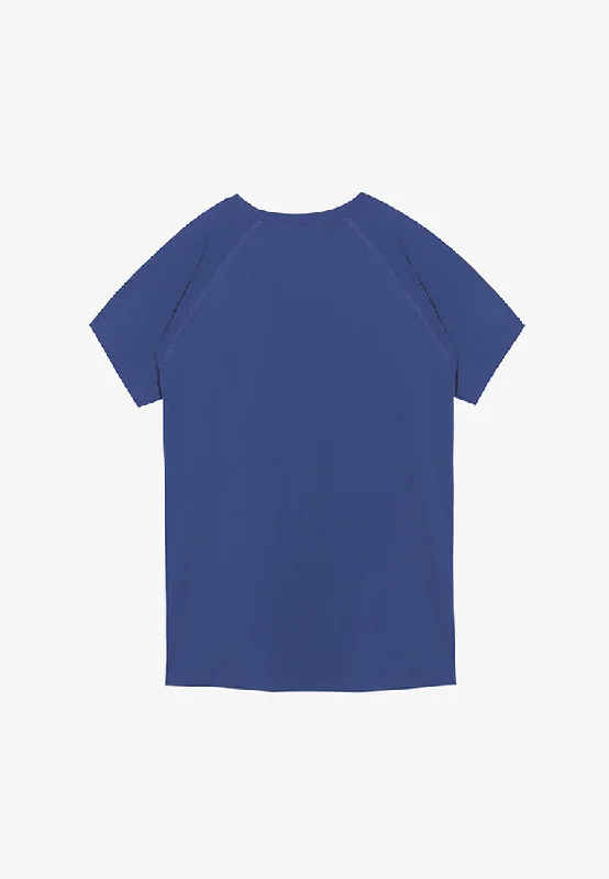 Raven Short Sleeve Sports Tee - Blue