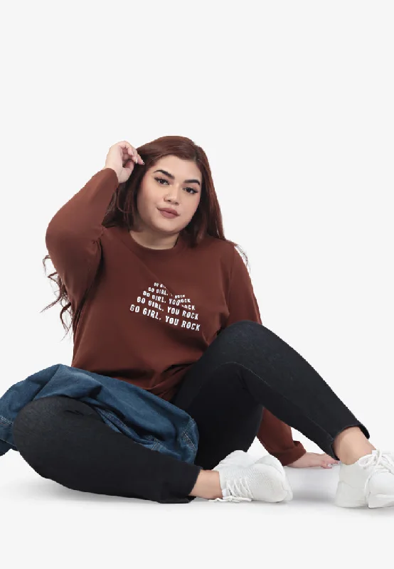 Represent WOMEN'S DAY Long Sleeve Tee - Brown