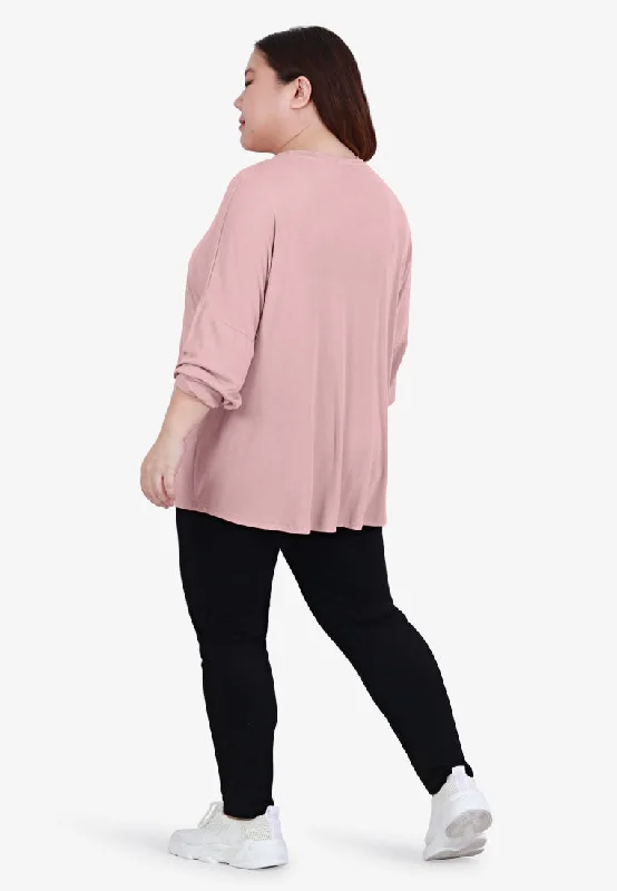 Lowrie Super Soft & Light Long Sleeve Tee - Pink