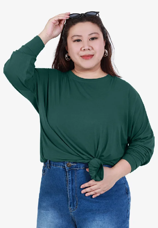 Lowrie Super Soft & Light Long Sleeve Tee - Dark Green