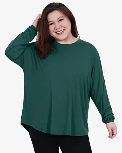 Lowrie Super Soft & Light Long Sleeve Tee - Dark Green