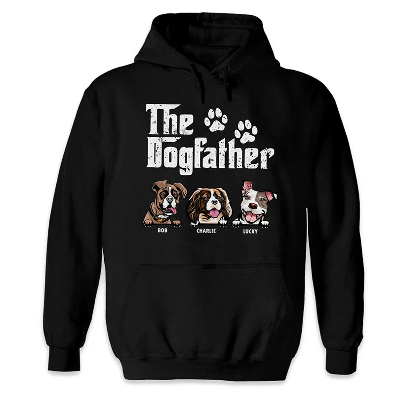 The Dog Father - Gift For Dog Dad, Dog Mom - Personalized Unisex T-Shirt, Hoodie