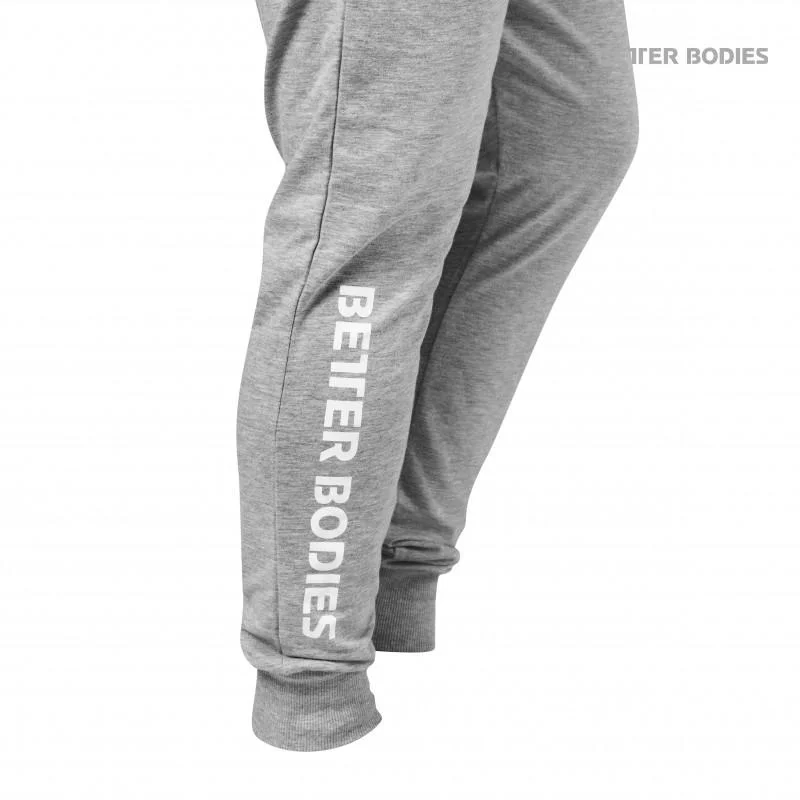 Better Bodies Soft Tapered Pants - Grey Melange