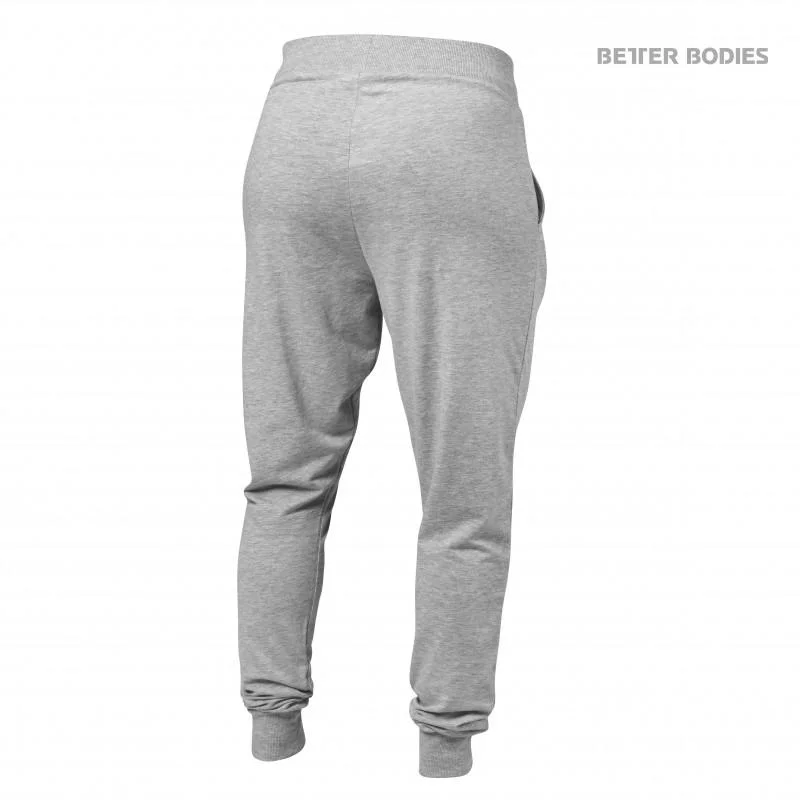 Better Bodies Soft Tapered Pants - Grey Melange