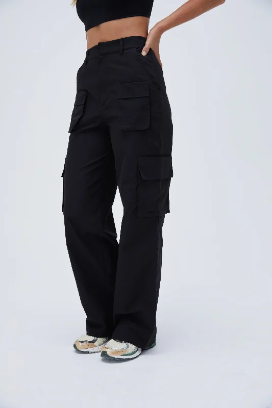 Cargo Multi Pocket Trouser - Black