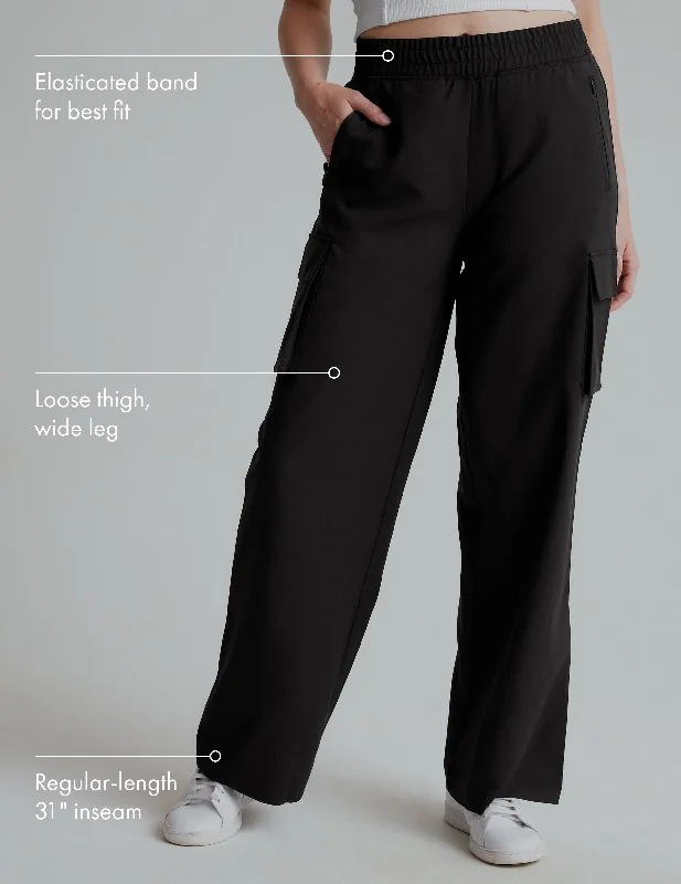 City Chic Wide Leg Cargo Pant