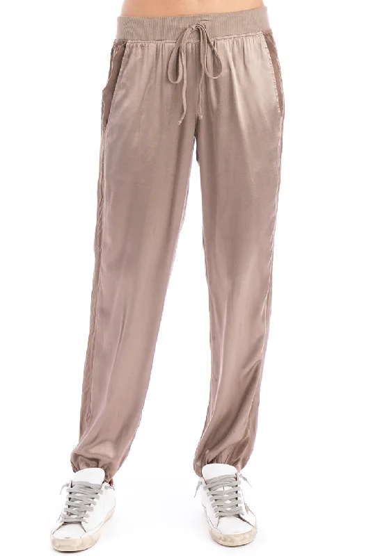 Classic Racer Satin Jogger