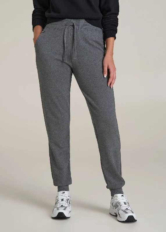 Wearever 2.0 French Terry Jogger for Tall Women in Charcoal Mix