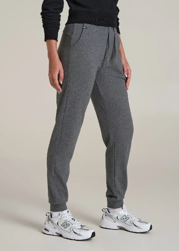 Wearever 2.0 French Terry Jogger for Tall Women in Charcoal Mix