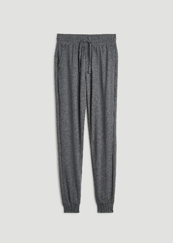 Wearever 2.0 French Terry Jogger for Tall Women in Charcoal Mix