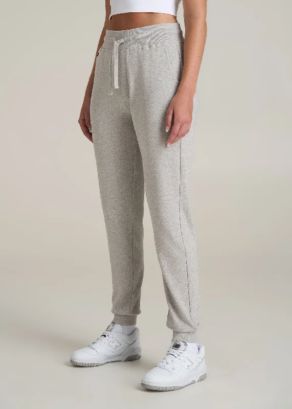 Wearever 2.0 French Terry Jogger for Tall Women in Grey Mix