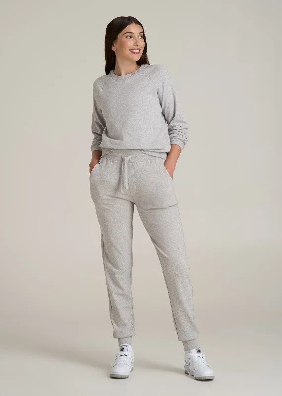 Wearever 2.0 French Terry Jogger for Tall Women in Grey Mix