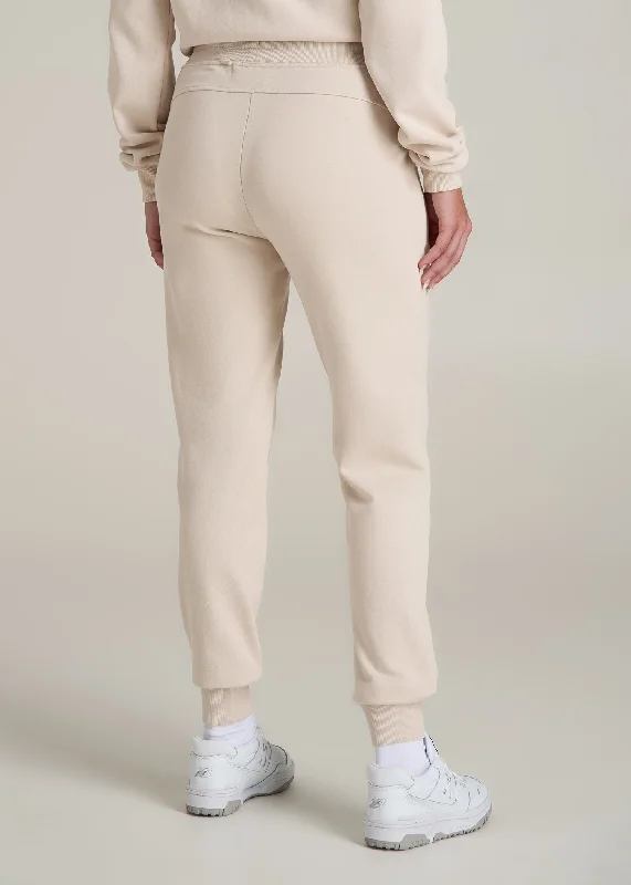 Wearever 2.0 French Terry Jogger for Tall Women in Light Stone