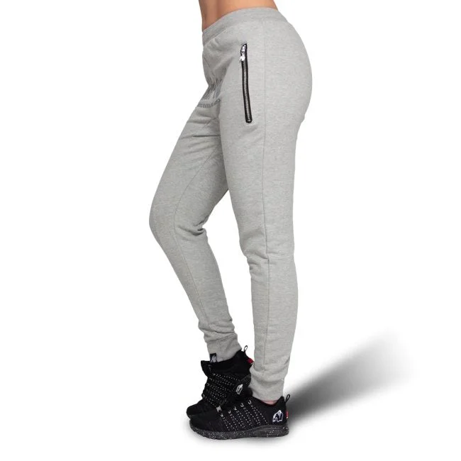 Gorilla Wear Celina Drop Crotch Joggers - Grey