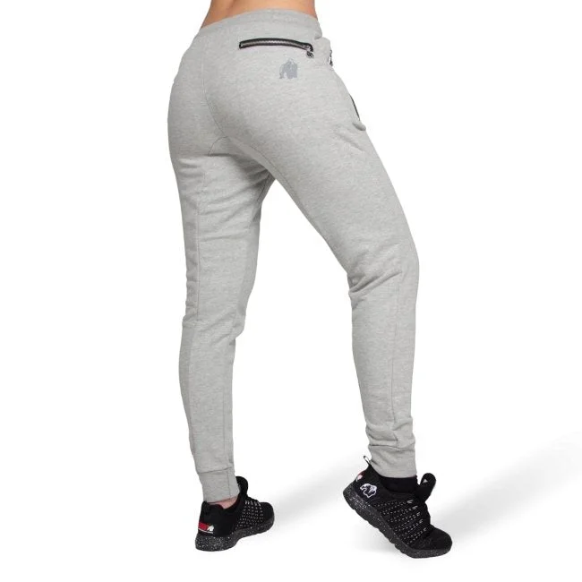 Gorilla Wear Celina Drop Crotch Joggers - Grey