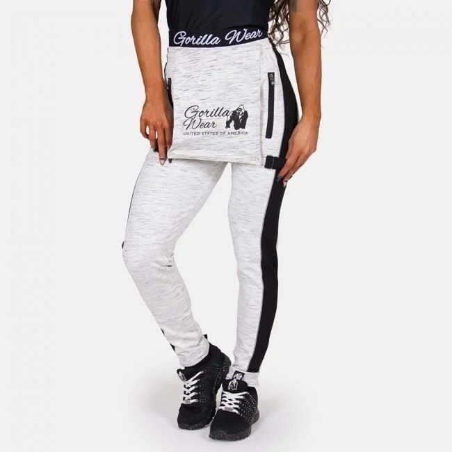 Gorilla Wear Dolores Dungarees - Grey-Black