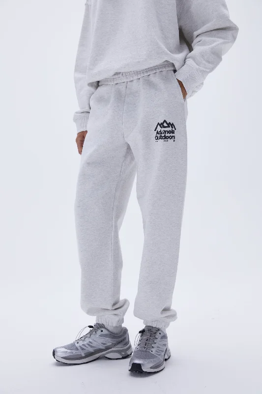 Discover Sweatpants - Light Grey Melange