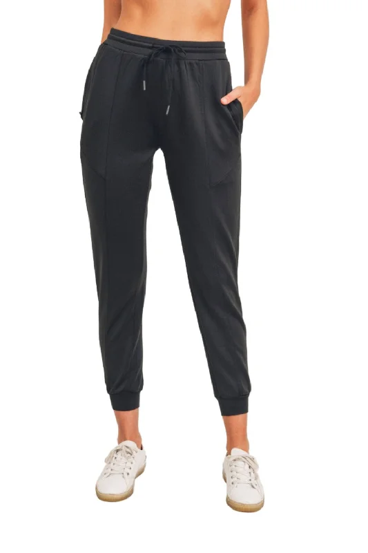 Mono B Cuffed Zip Joggers AP7013