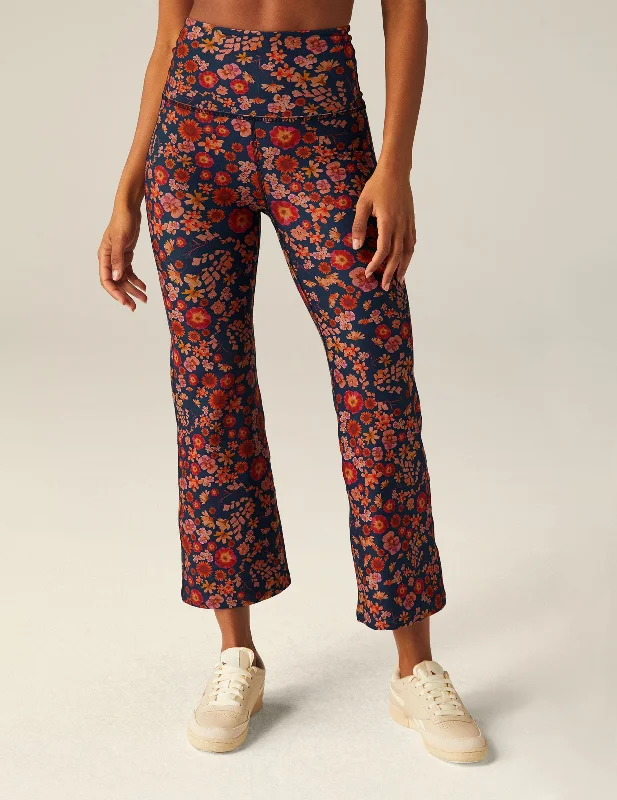 Retro Press Floral SoftMark Retro Cropped Pant