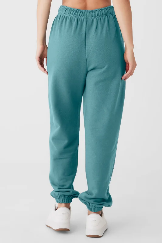 Accolade Sweatpant - Teal Agate