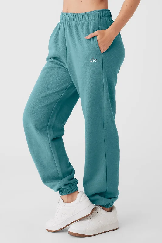 Accolade Sweatpant - Teal Agate