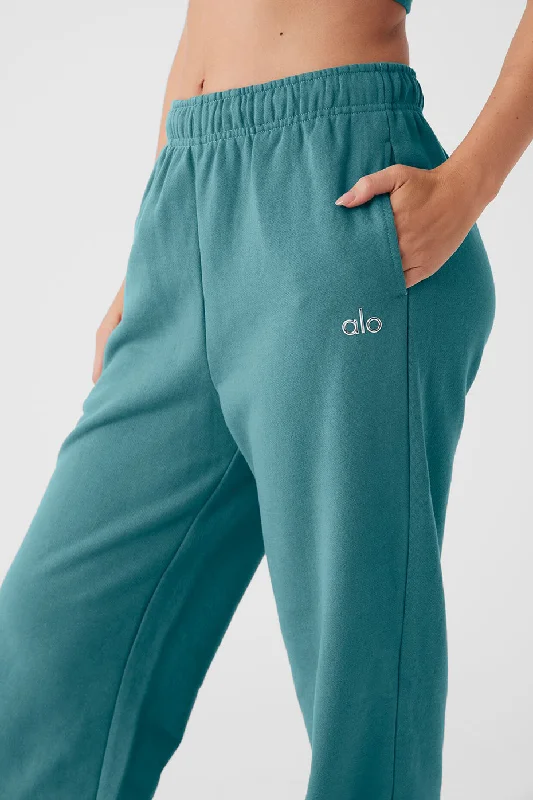 Accolade Sweatpant - Teal Agate