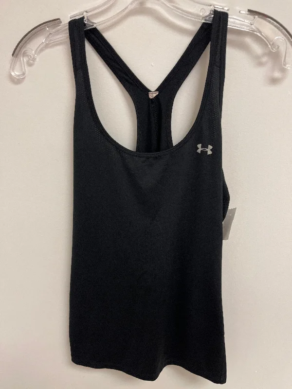 Black Athletic Tank Top Under Armour, Size M