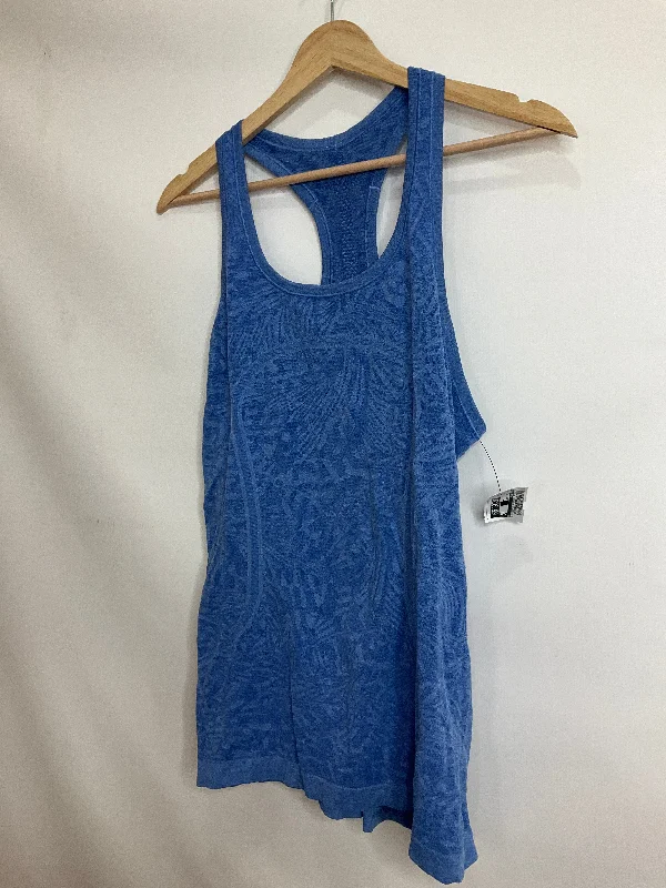 Blue Athletic Tank Top Lululemon, Size 12