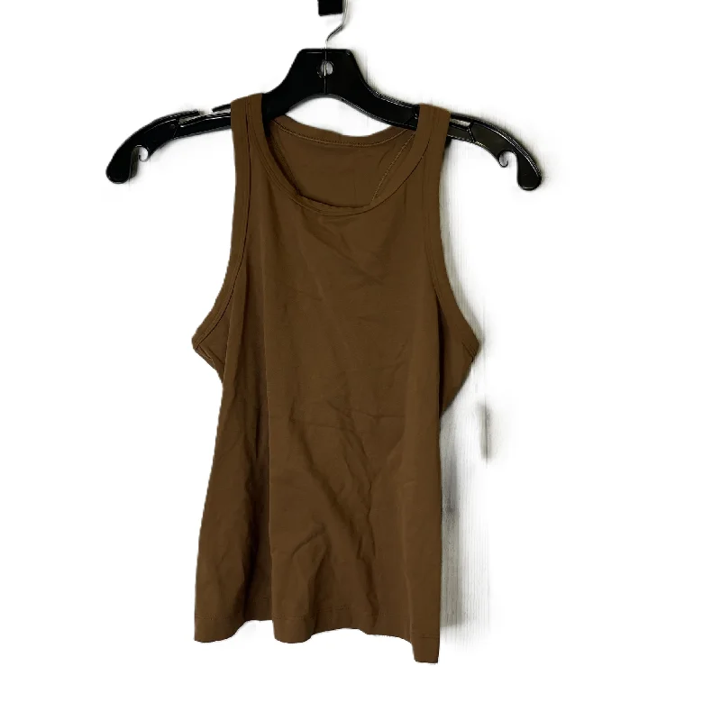 Brown Athletic Tank Top By Lululemon