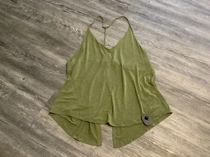 Green Athletic Tank Top Lululemon, Size M