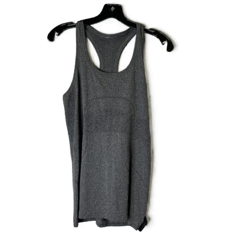 Grey Athletic Tank Top By Lululemon, Size: 8