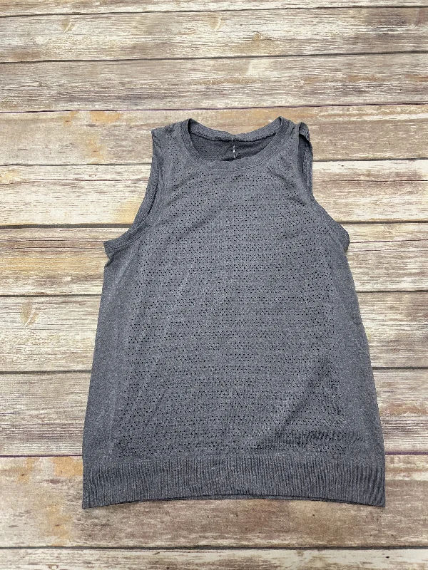 Grey Athletic Tank Top Lululemon, Size S