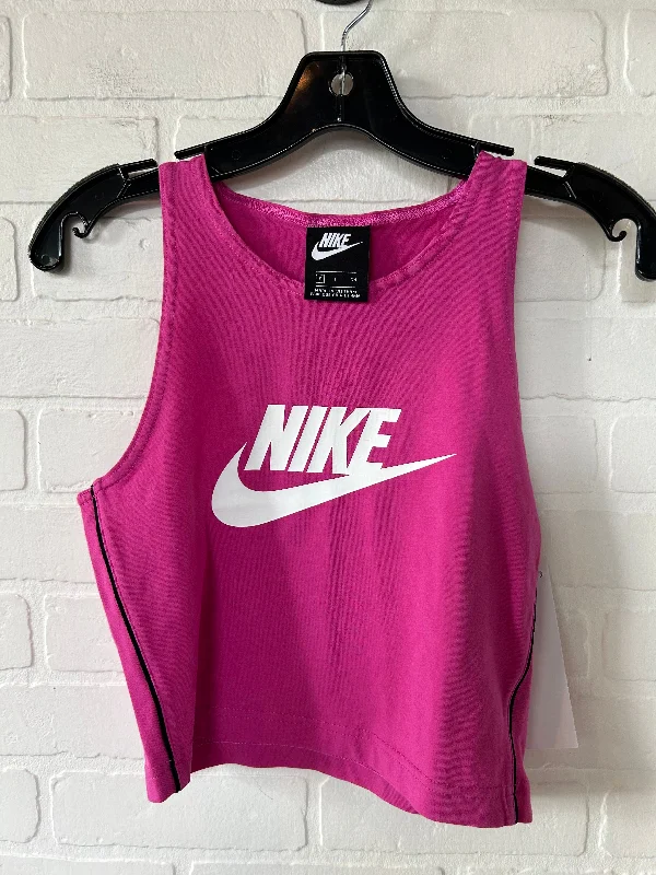 Pink Athletic Tank Top Nike Apparel, Size S