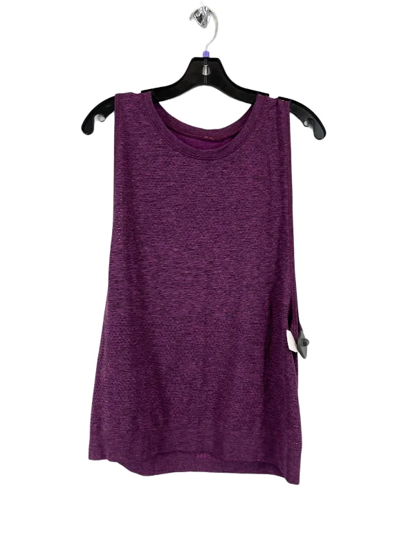 Purple Athletic Tank Top Lululemon, Size S