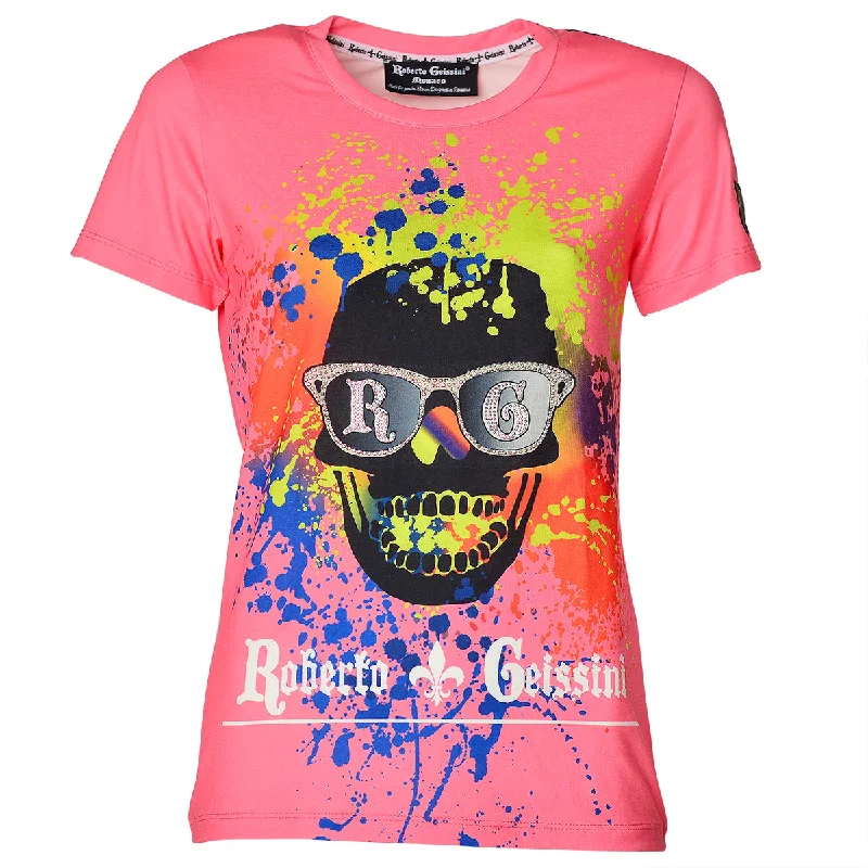 Damen T-Shirt SKULL GRAFFITI