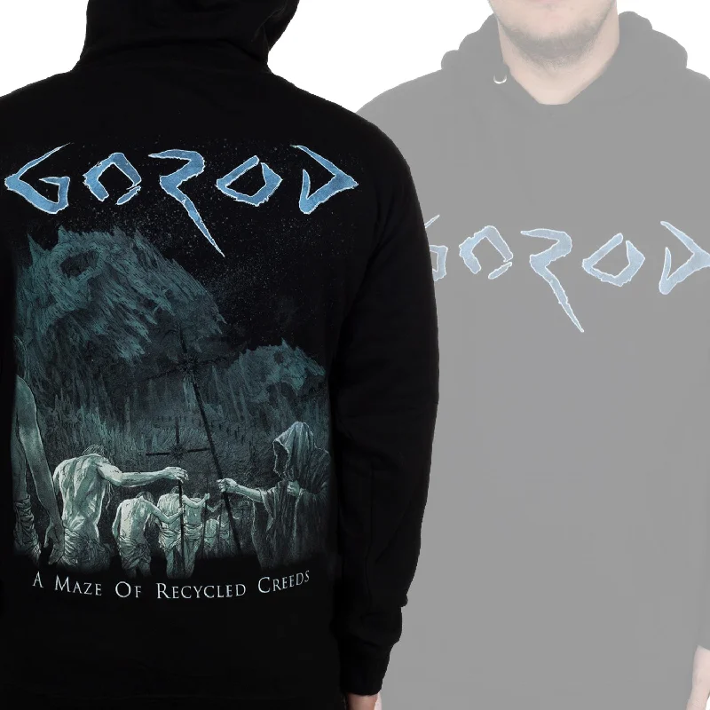 Gorod ""A Maze of Recycled Creeds"" Pullover Hoodie