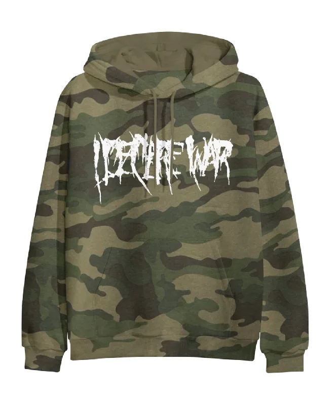 I Declare War ""Logo Camo"" Pullover Hoodie