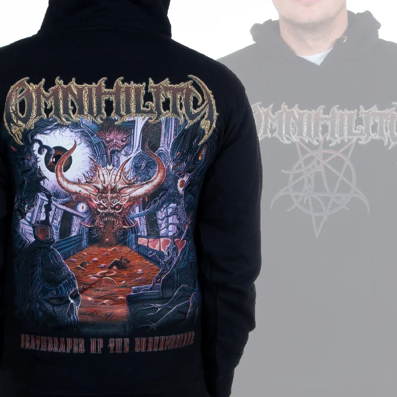 Omnihility ""Deathscapes of the Subconscious"" Pullover Hoodie