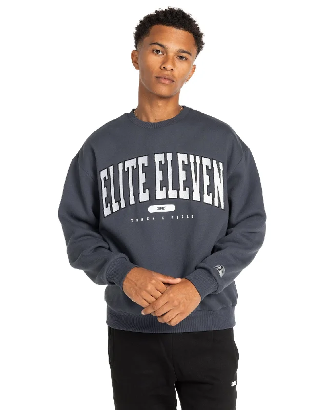 Track & Field Crewneck - Navy