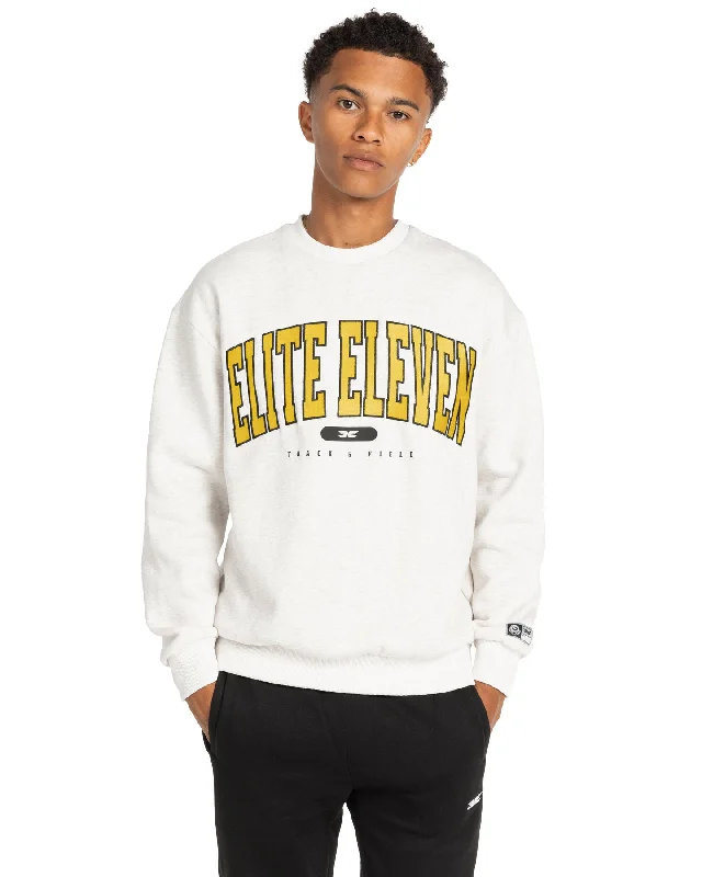 Track & Field Crewneck - Polar / Yellow