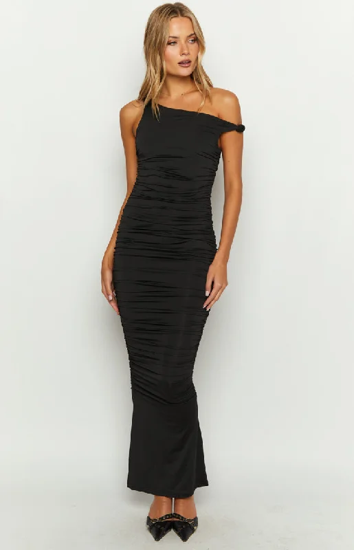 Amar Black Maxi Dress