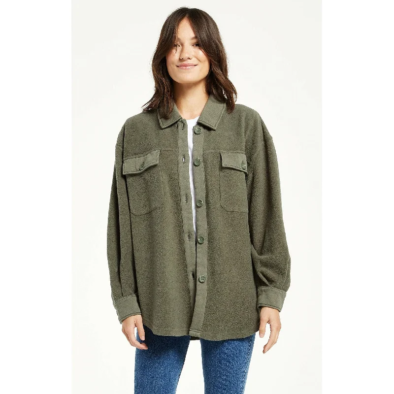 Austen Washed Shirt Jacket