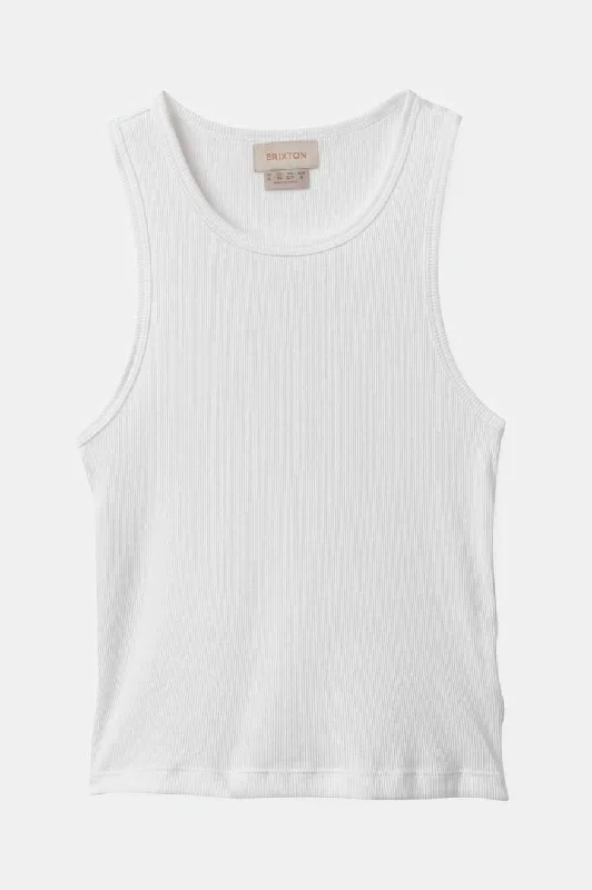 Classic Organic A-Tank - White