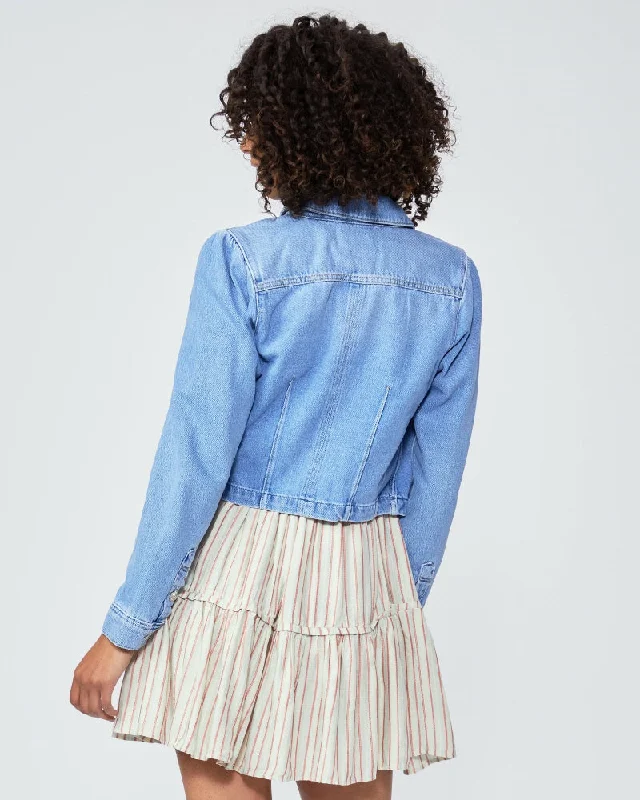 Cropped Denim Pacey Jacket