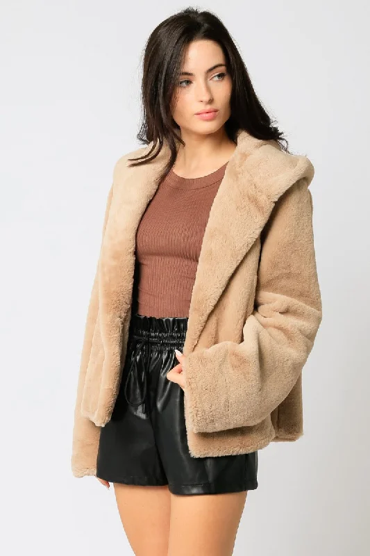 Faux Fur Jacket