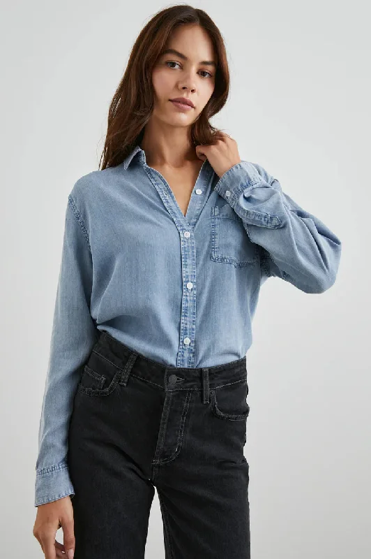 Ingrid Shirt Med Vintage Cloud Wash