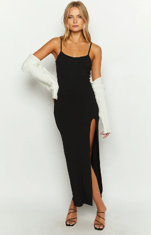 Lani Black Maxi Dress